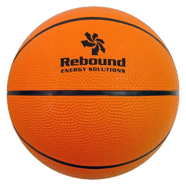 Large Rubber Basketball, 29-1/2"