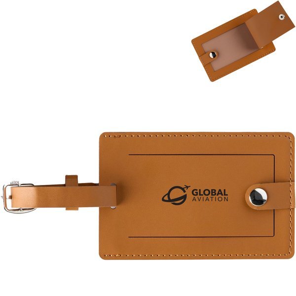 Bio Leather Luggage Tag