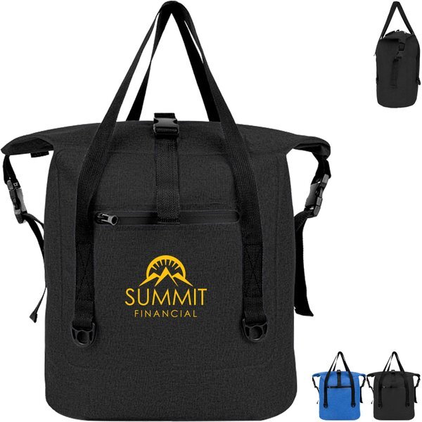 Milton rPET Heather Waterproof Tote Bag