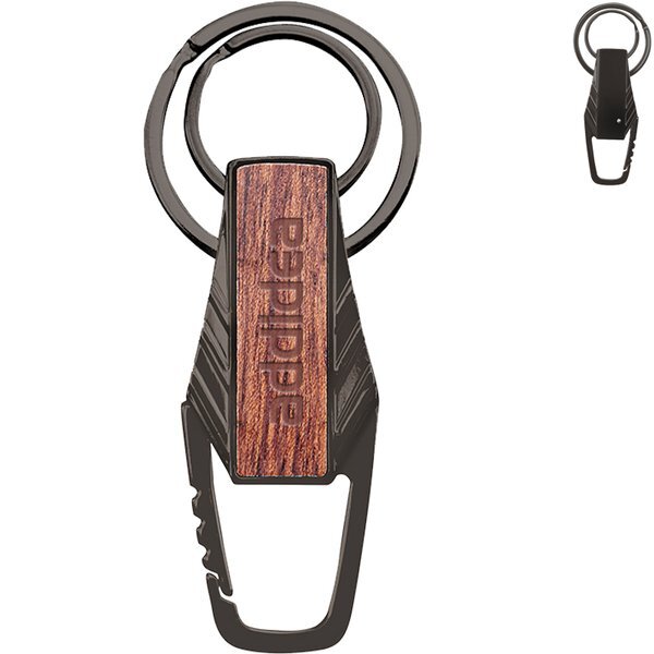 Silverlake Wood Key Chain