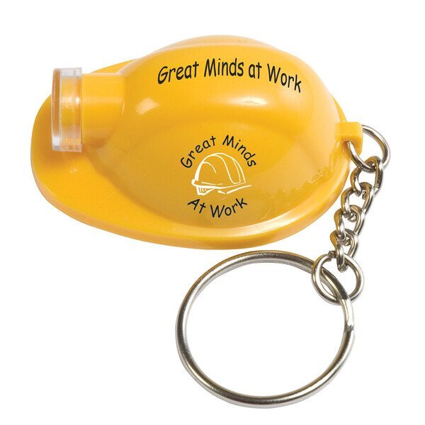 Light Up Hard Hat Keychain