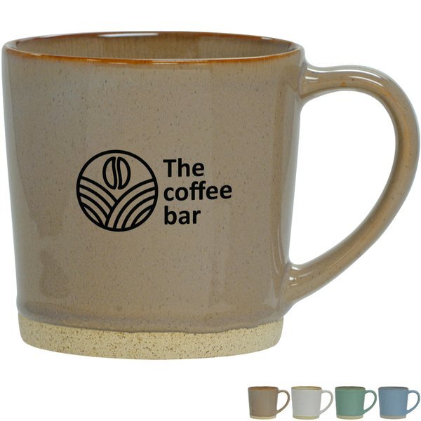 Rustic Ceramic Mug, 12oz.