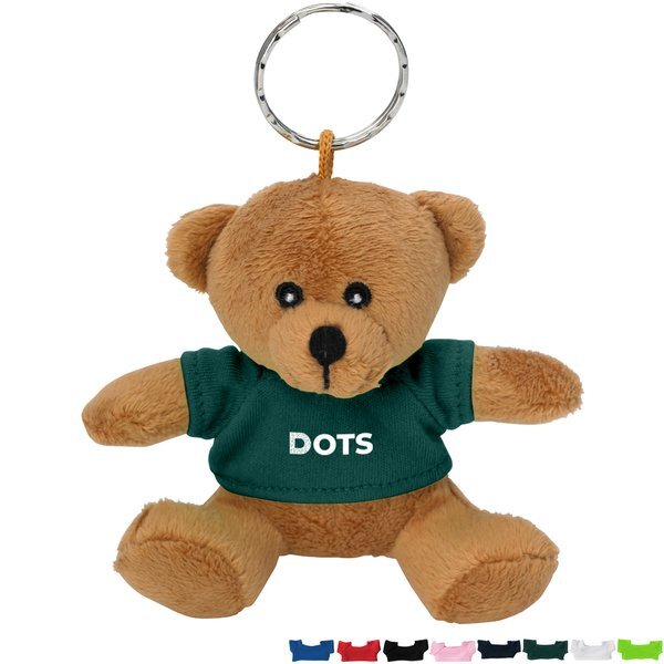 Mini Plush Bear Key Chain