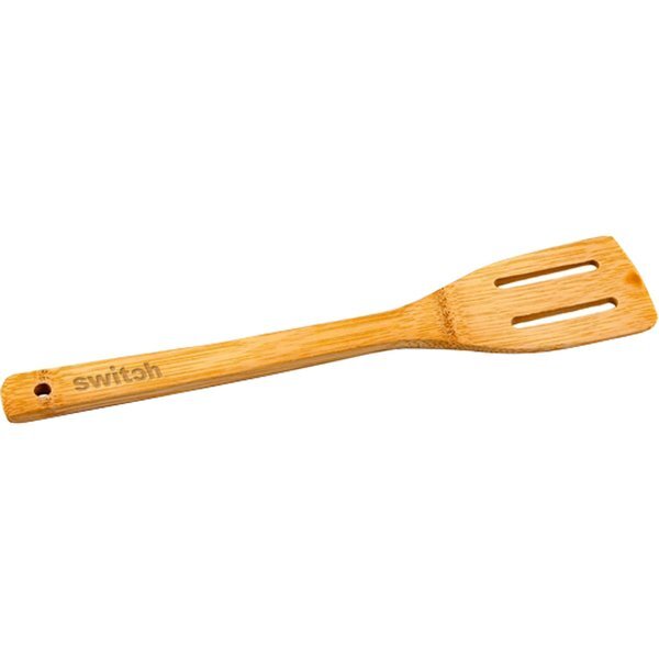 Bamboo Slotted Spatula, 12"