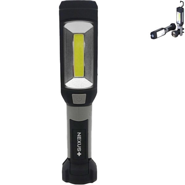 Clip Swivel COB Work Light Flashlight