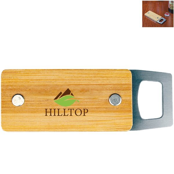 Bamboo Bottle Opener