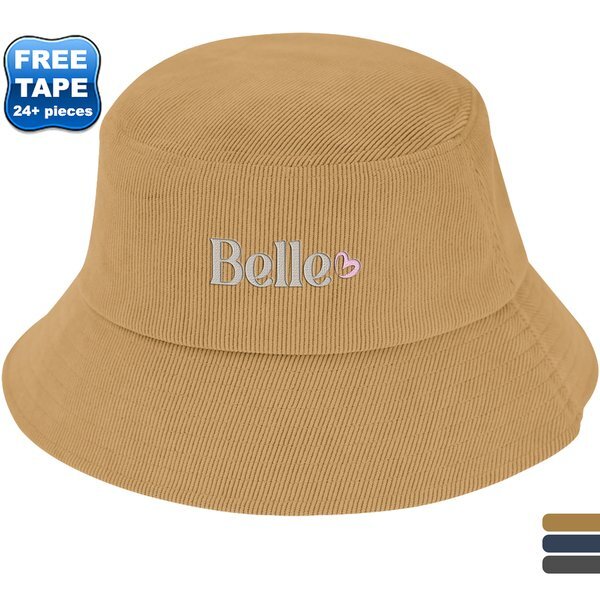 Corduroy Bucket Hat