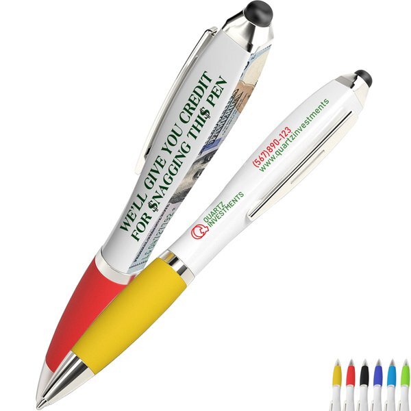 Squared iBasset Financial Design Twist Action Pen