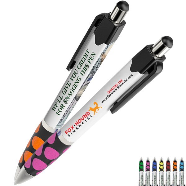 Squared iMadeline Financial Design Click Action Pen