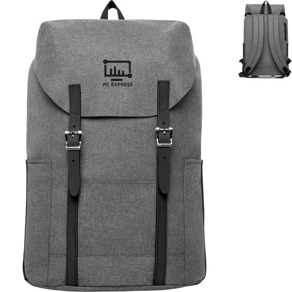 Nomad Flip-Top Polyester Laptop Backpack