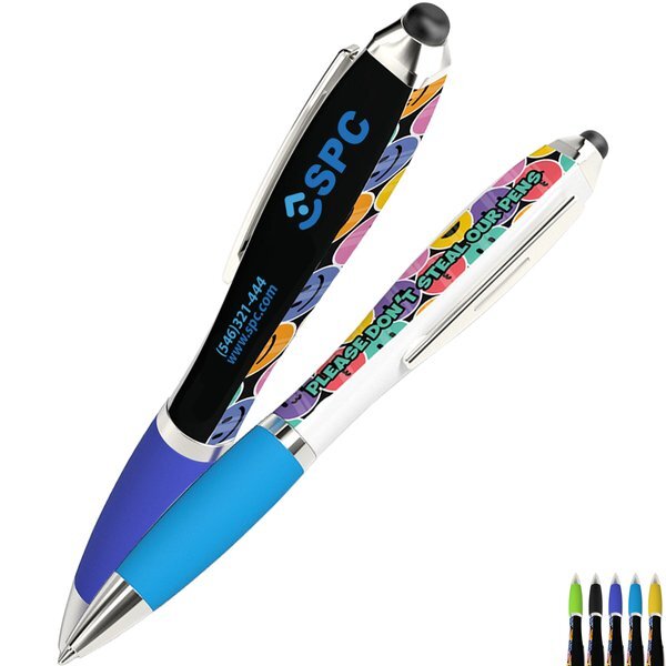 Squared iBasset Sayings Design Twist Pen