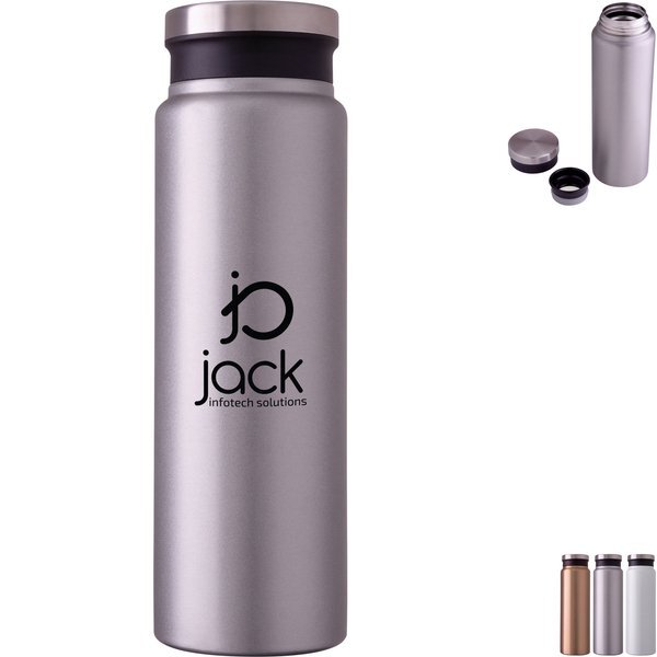 Trend Setter Metallic Stainless Steel Bottle, 20oz.