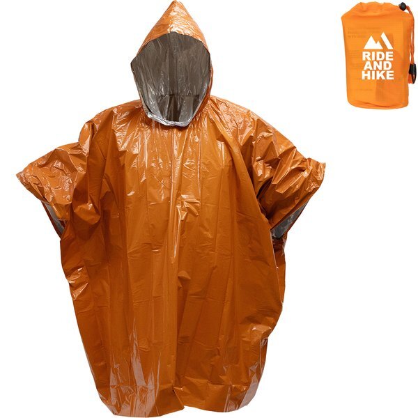 Easy-Pak Emergency Poncho w/ Whistle