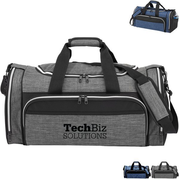 Heather 600D Polyester Duffel