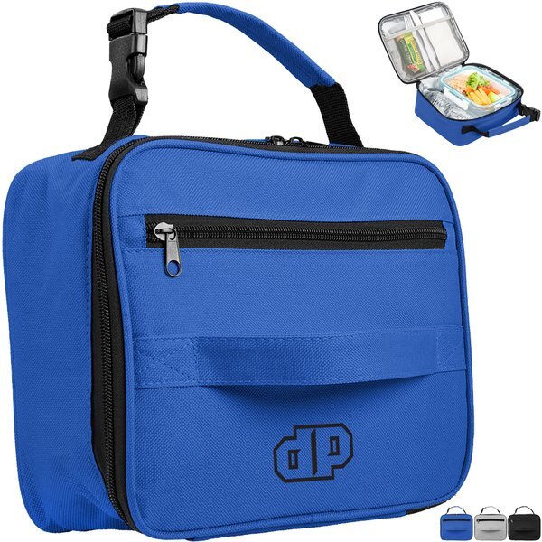 Dual Handle Polyester Lunch Bag