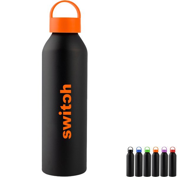 Darcy Aluminum Bottle, 22oz. - Black