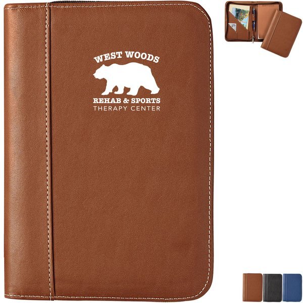 Jefferson Ultra-Hide Zippered Jr. Padfolio