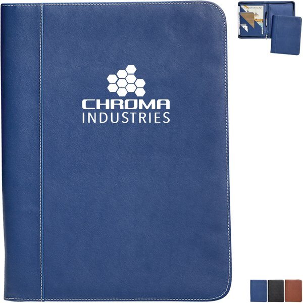 Madison Ultra-Hide Zippered Padfolio