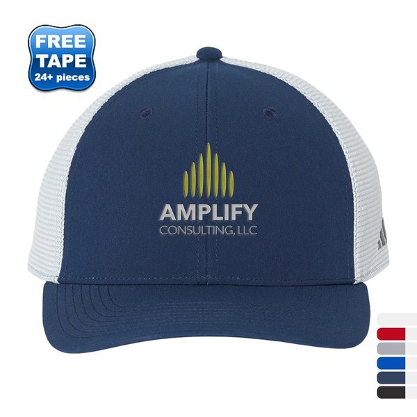 adidas® Sustainable Recycled Poly Trucker Cap