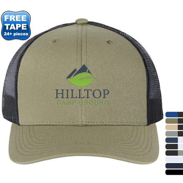 Atlantis® Sustainable Recycled Poly Twill Trucker Cap