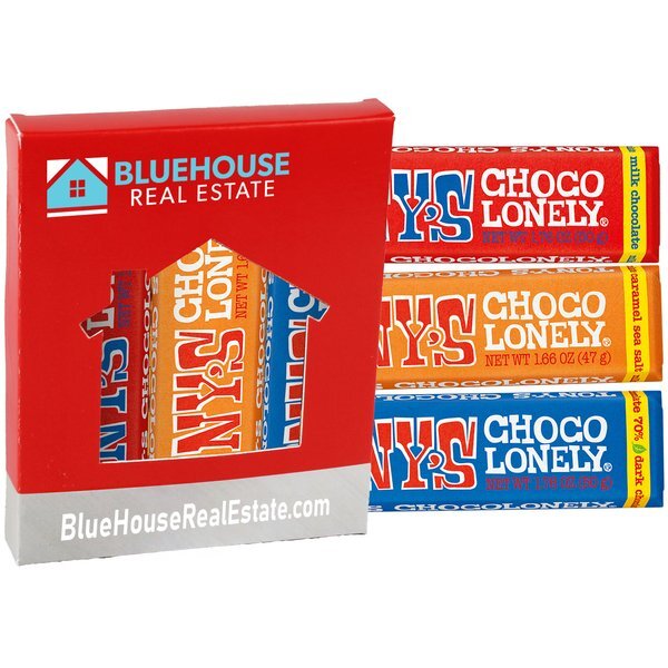 Tony's Chocolonely® Bars in House Window Box