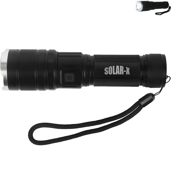 iCOOL® Telluride Rechargeable 480-Lumen Aluminum Tactical Flashlight