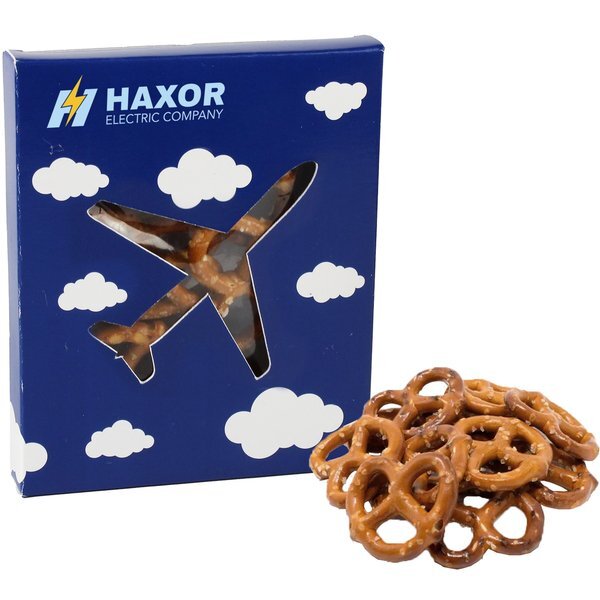 Salted Pretzel in Plane Window Box