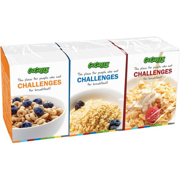 Healthy Cereal Box Set, 6 Pack