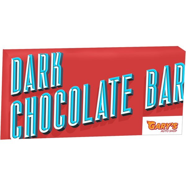 Dark Chocolate Bar in Envelope Wrapper, 1 oz.