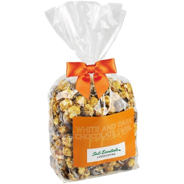 Extra Large White & Dark Chocolate Swirl Popcorn Bag