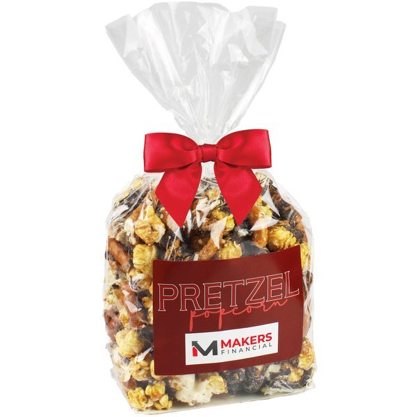 Extra Large Chocolate Pretzel Popcorn Bag