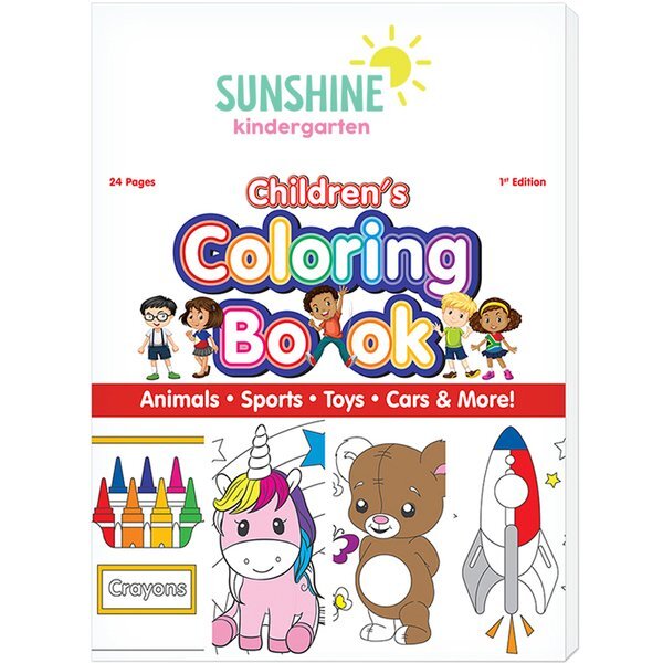 Children's 24 Page Coloring Book