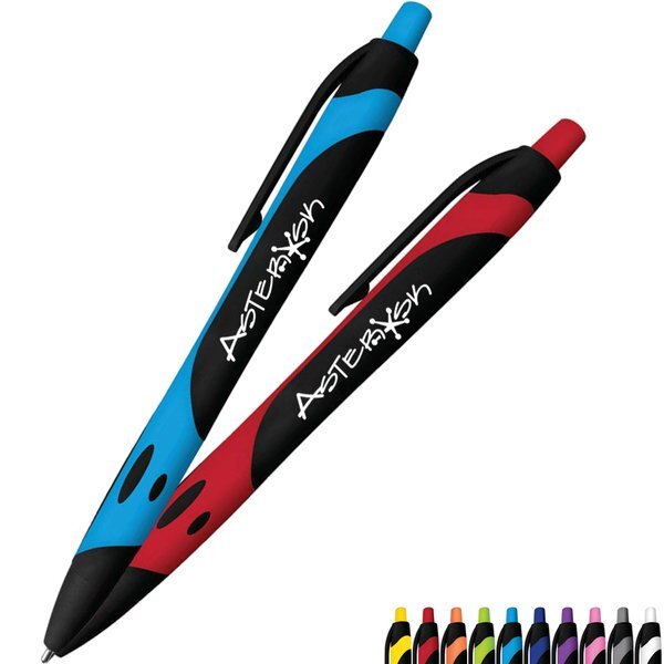 Gel Sport Soft Touch Black Barell Rubberized Hybrid Ink Gel Pen