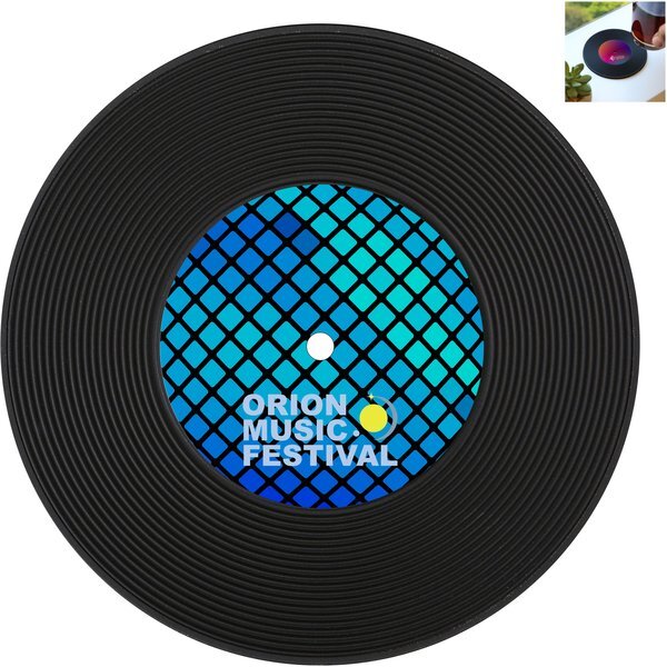 Vintage Record Coaster