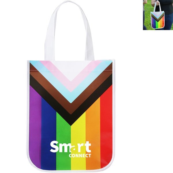 Progress Pride Laminated Fashion Tote Bag