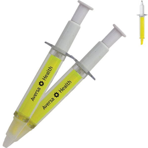 Syringe Highlighter Pen Combo