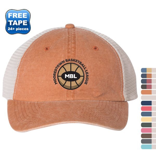 Sportsman™ Pigment-Dyed Cotton/Poly Trucker Cap