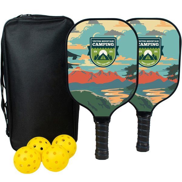 Fiberglass Pickleball Paddle Set Game