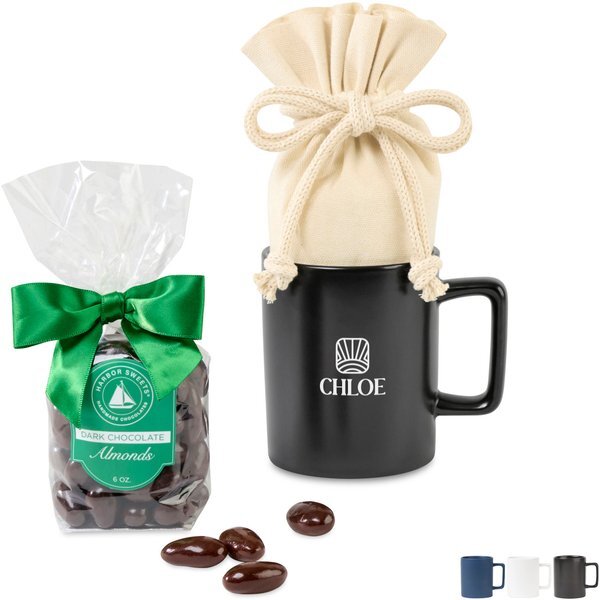 Harbor Sweets Chocolate Covered Almonds Mug Stuffer