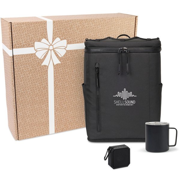 Surprise & Delight Cooler, Speaker & Cup Gift Set