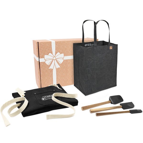 Lasting Impression Apron, Tote & Baking Utensils Gift Set