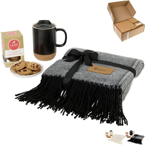 All Wrapped Up Blanket, Mug & Treat Gift Set