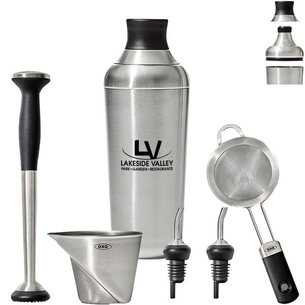 OXO® Steel 6-Piece Barware Set