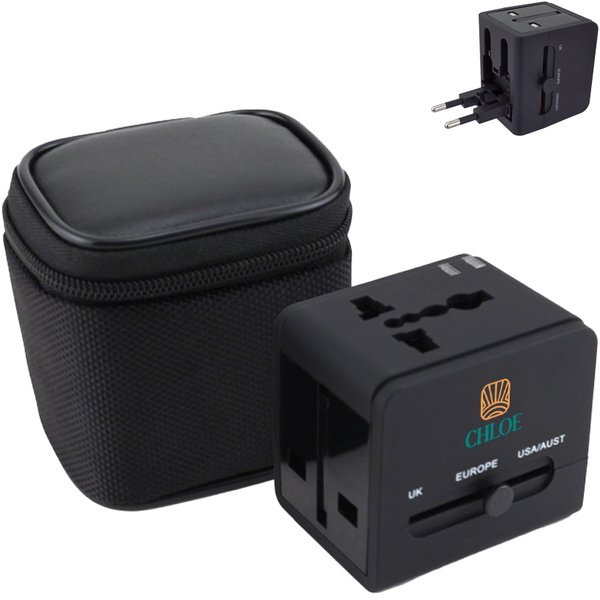 Universal 20W Travel Adapter with Type-C