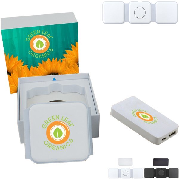 Chi-Charge Stack and Wall Charger In Branded Packaging