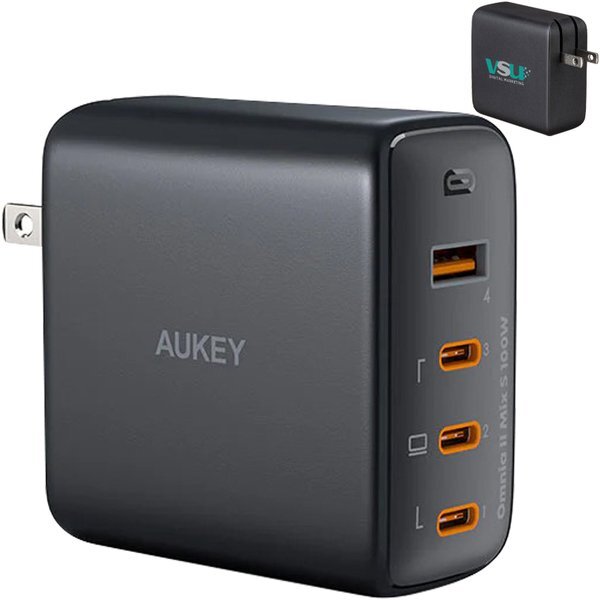 Aukey 4-Port PD 100W Wall Charger