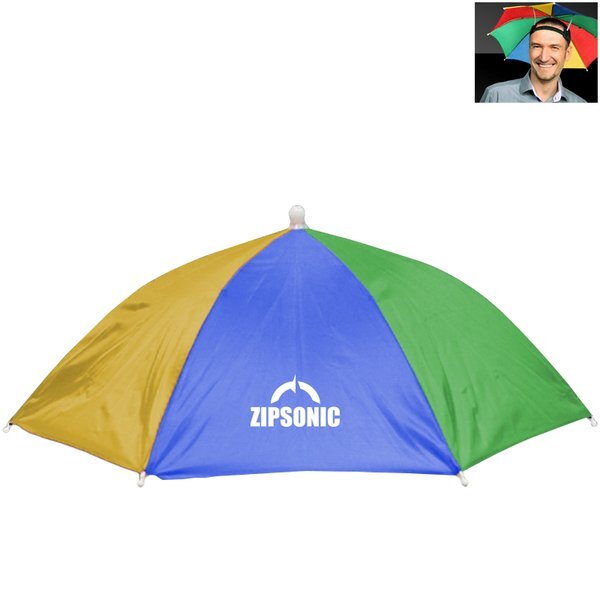 Rainbow Umbrella Hat