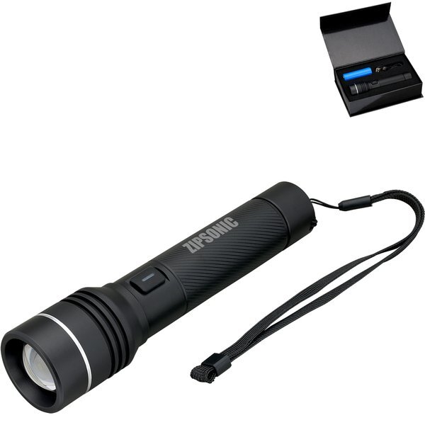 Rechargeable 15W White Laser LED Flashlight