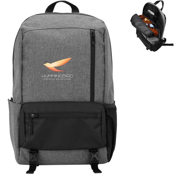 Lockport Polyester Anti-Theft Backpack