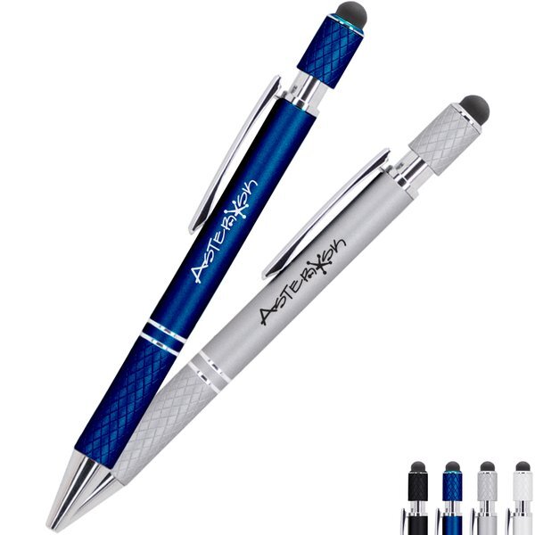 Spin-It Executive Metal Stylus Ballpoint Pen